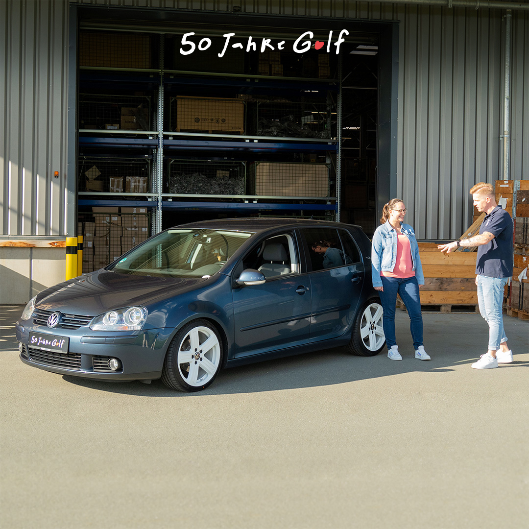 Volkswagen Classic Parts - Classic Stories #11 - 50 years of the VW Golf: Annika’s 2007 Golf Mk5 1.9 TDI Tour.