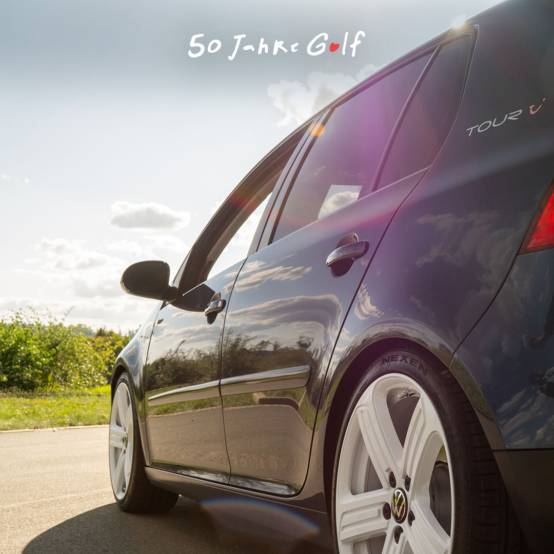Volkswagen Classic Parts - Classic Stories #11 - 50 years of the VW Golf: Annika’s 2007 Golf Mk5 1.9 TDI Tour.