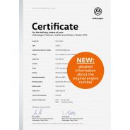 Volkswagen Certificate Update