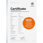 Volkswagen Certificate Update